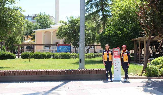 Denizli'de durmalarına hızlı müdahale için yerli cihazlar kullanıma sunuldu