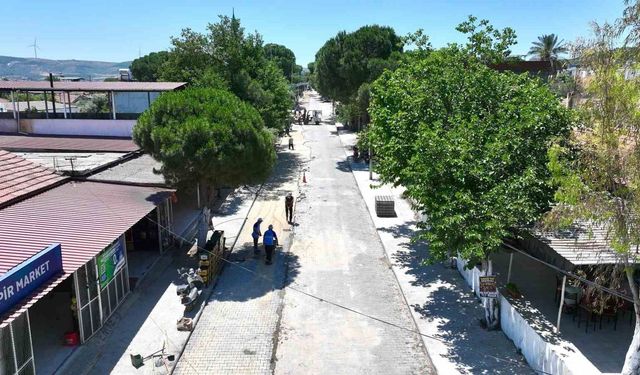Didim Balat Mahallesi'nde çalışmalar sürüyor