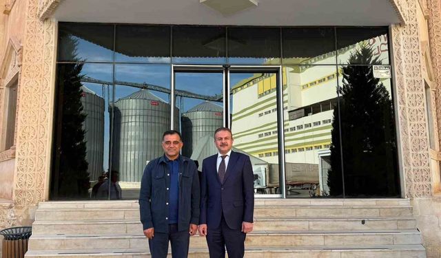 Duhok Ticaret ve Sanayi Odası Başkanı Nuri, Mardin TSO Başkan Adayı Duyan'ı ziyaret etti