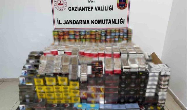 Gaziantep'te 1,8 milyon TL değerinde kaçak ürün ele geçirildi: 1 gözaltı