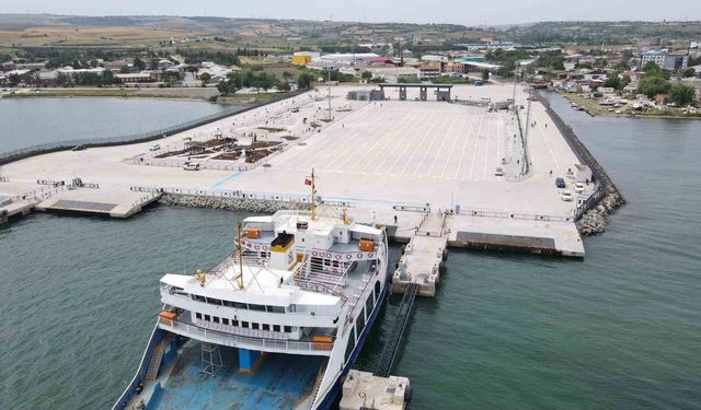 Gelibolu'da yeni feribot iskelesi hizmete açılıyor