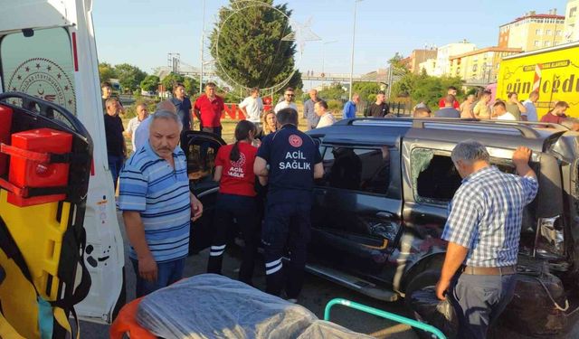 Giresun'da trafik kazası: 1 yaralı