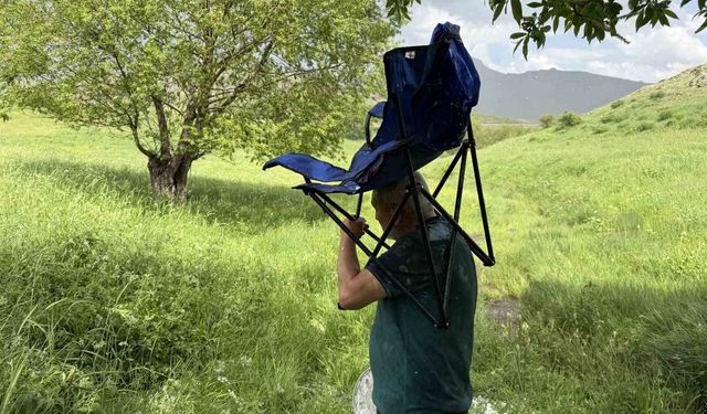 Güneşe aldandılar, doluya yakalandılar