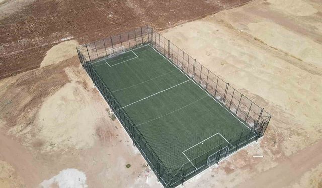 Haliliye'de 15 kırsal mahalleye daha spor yatırımı