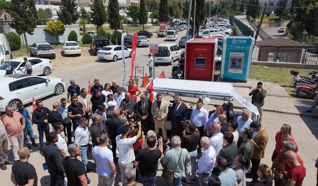 Hastaların 300 metrelik zorlu yoluna İskenderun Belediyesi'nden ring araçlı çözüm