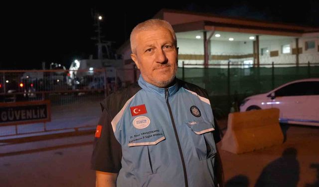 İl Sağlık Müdürü Yavuzyılmaz: 'Bir yaralımıza gemide operasyonla göğüs tüpü takıldı'