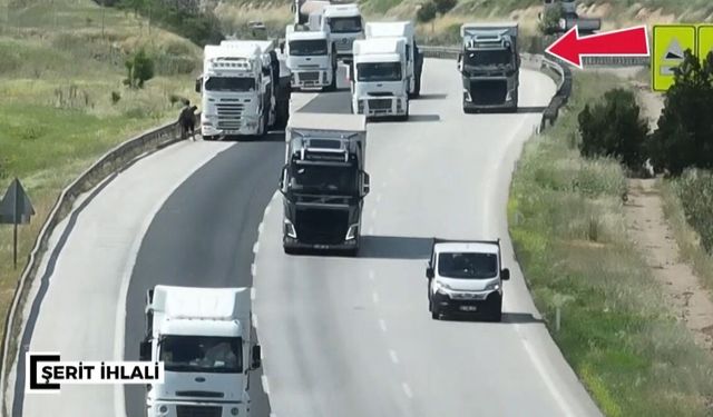 Jandarmadan dron destekli trafik denetimi: Bin 700 araca ceza