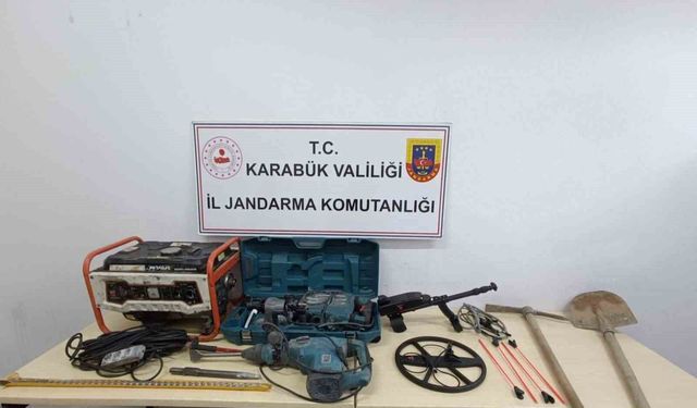 Kaçak kazı ve uyuşturucu operasyonlarında 10 şüpheli yakalandı