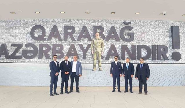Kars Barosu'ndan Azerbaycan Barolar Birliği'ne kardeşlik ve hukuk iş birliği ziyareti