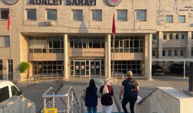 Kesinleşmiş hapis cezası bulunan ETÖ silahlı terör öğürtü üyesi kadın yakalandı