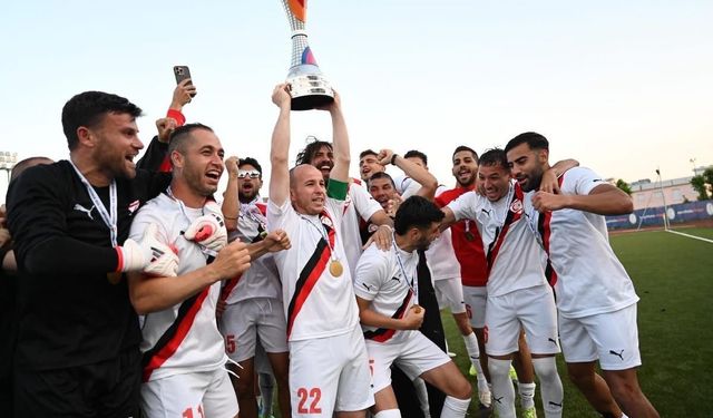 KKTC Milli Futbol Takımı, Padania'yı 6-1 yenerek CONIFA Avrupa şampiyonu oldu
