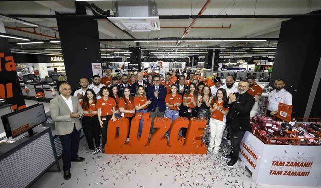 MediaMarkt Türkiye, 104'üncü mağazasını Düzce'de açtı