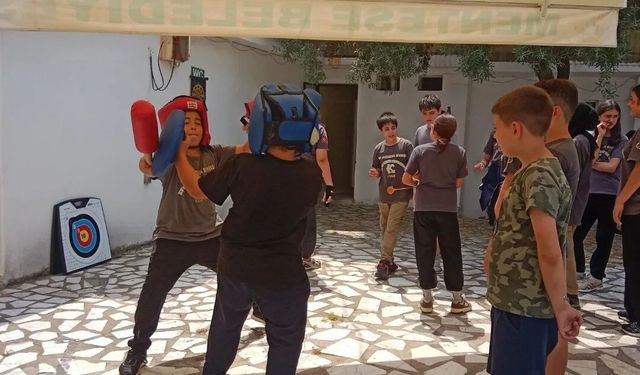 Menteşe'de gençler hem eğlendiler, hem de öğrendiler