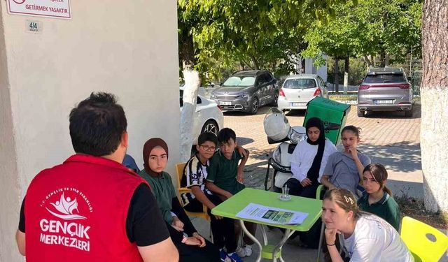 Menteşe'de gençlere yaz kampları tanıtılıyor