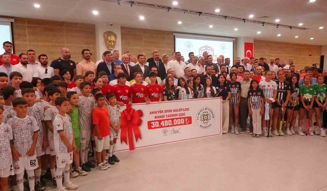Muğla Büyükşehir Belediyesi'nden Amatör Spor Kulüpleri'ne destek