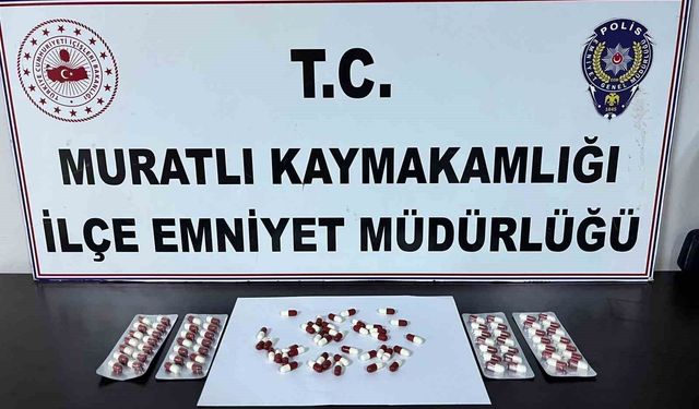 Muratlı'da ruhsatsız av tüfeği ve uyuşturucu ele geçirildi