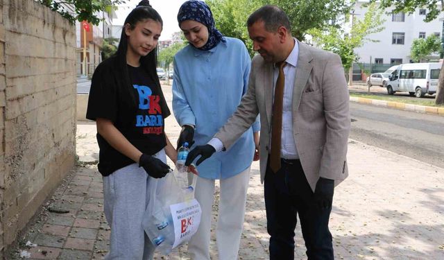 Öğrencilerden çevre duyarlılığı ve dayanışma örneği