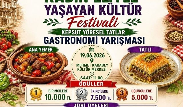 Önce tatlar, sonra yöresel kıyafetler yarışacak