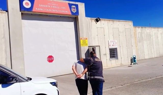 Sakarya'da 1 milyon 681 bin liralık vurguna karışan suç örgütü üyesi tutuklandı