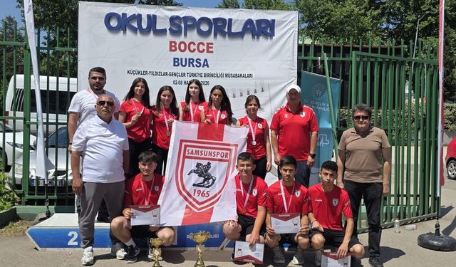 Samsunspor boccede 2 yıl üst üste Türkiye şampiyonu