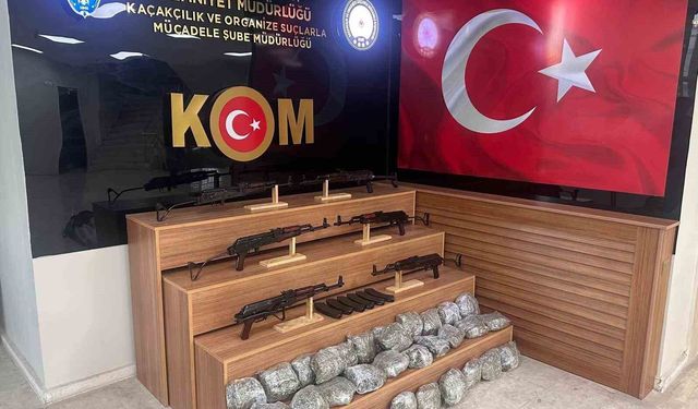 Şanlıurfa'da silah ve uyuşturucu operasyonu: 2 tutuklama