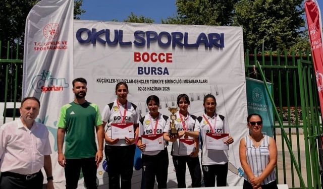 Siirtli kızlardan boccede önemli başarı