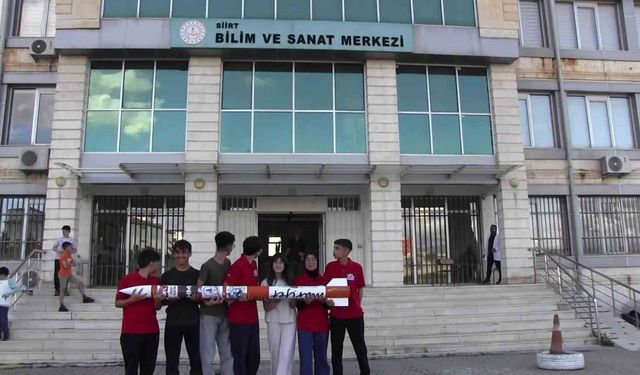 Siirt'te Marifet Roket Takımı bu yıl TEKNOFEST'te birincilik için yarışacak