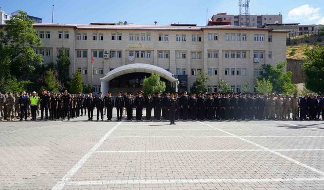 Şırnak'ta jandarmanın 187'nci kuruluş yıl dönümü kutlandı