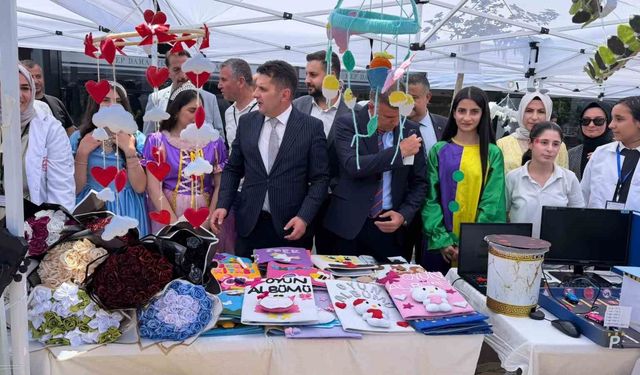 Siverek'te 'Maarifin Kalbinde Marifetli Gençlik' fuarı açıldı