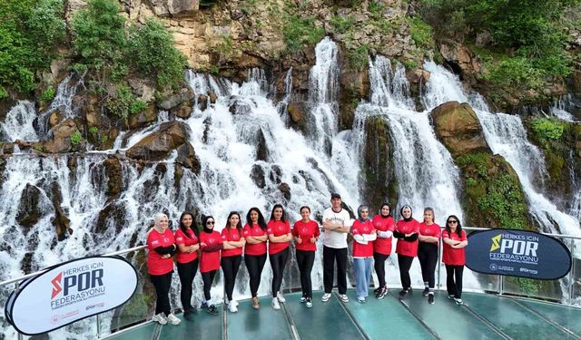 Tomara Şelalesi'nde Dünya Yoga Günü etkinliği
