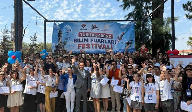 'TÜBİTAK 4006-C Bilim Fuarları Festivali' İzmir'de kapılarını açtı