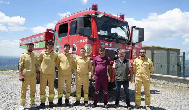 Türkiye'nin orman nöbeti başladı: 2020 rakımdaki kulede 7/24 nöbet tutuluyor