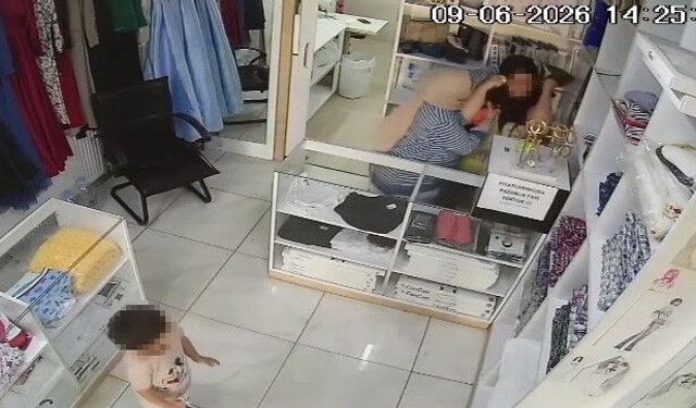 Ücret konusunda tartıştığı terzinin kızını darbetti