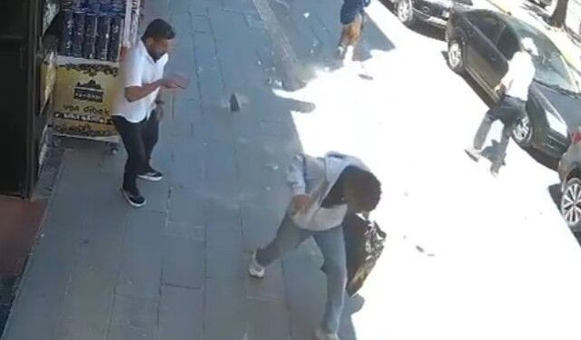 Van'da korku dolu anlar: Saniyelerle kurtuldular