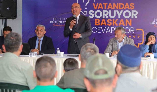 Vatandaş sordu, Başkan Kavuş yanıtladı