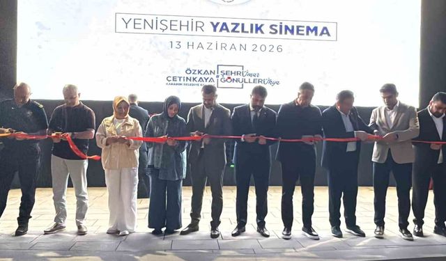 Yenişehir Yazlık Sineması 13 yıl sonra törenle açıldı