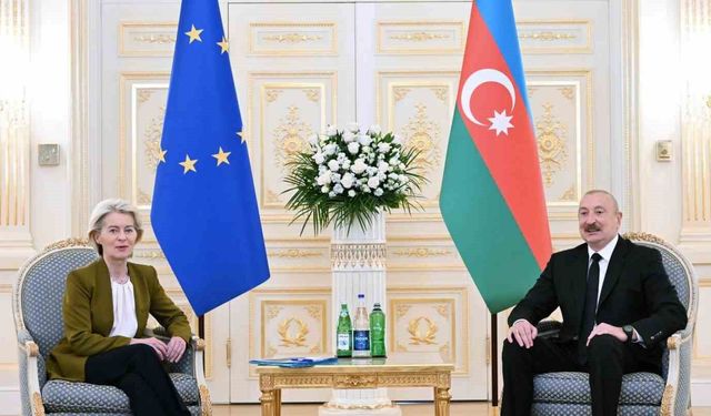 AB Komisyonu Başkanı Leyen: 'Kafkasya'daki bağlantı projelerini desteklemek amacıyla 200 milyon euro hibe sağlayacağız'