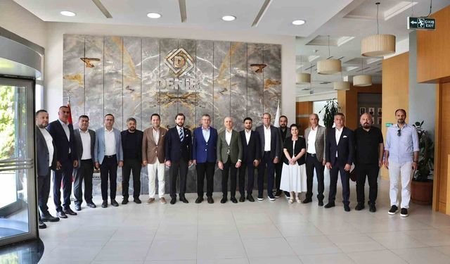 AK Parti Denizli heyetinden OSB ve DENİB'e ziyaretlerde bulundu