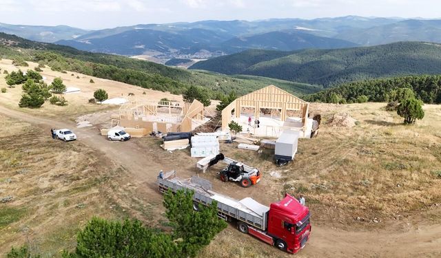 Akçam Konaklamalı Orman Turizm Alanı'nda ilk etap çalışmaları başladı