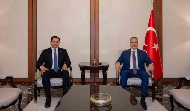 Bakan Fidan, Libya Ulusal Ordusu Genel Komutan Yardımcısı Orgeneral Hafter ile bir araya geldi