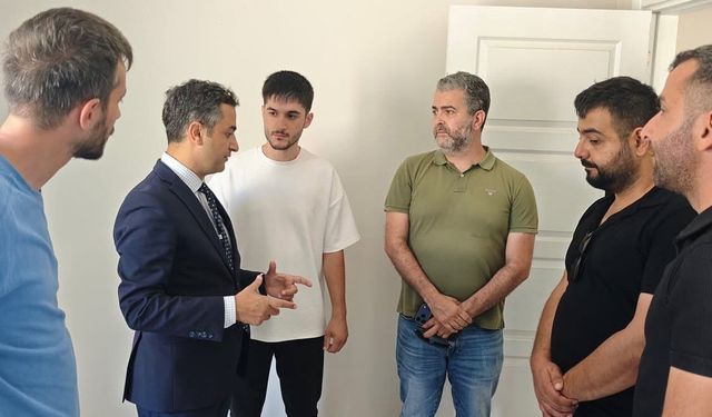 Ballıöz Mahallesi'nde köy konutlarınca çalışmalar sürüyor