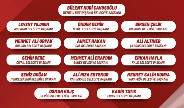Başkan Çavuşoğlu 15 belediye başkanının Yeni Parti'ye katıldığını duyurdu