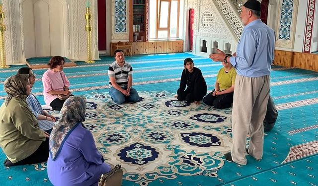 Bayburt'ta cami-engelli buluşması düzenlendi