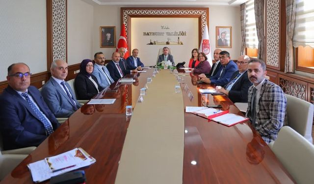 Bayburt'ta kadın istihdamına yönelik çalışmalar masaya yatırıldı