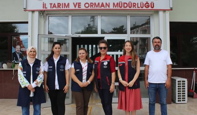 Bolu'da kadın çiftçilere yönelik proje meyvelerini vermeye başladı