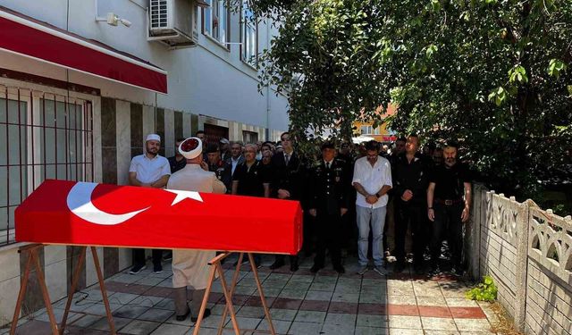 Bolu'da Kıbrıs gazisi son yolculuğuna uğurlandı