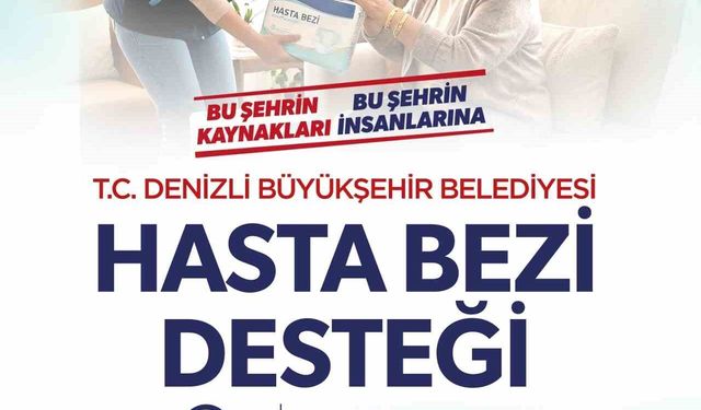 Denizli Büyükşehir zor günlerde ailelerin yanında