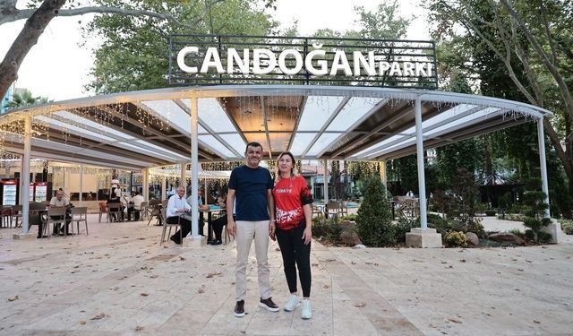 Denizli'nin simge alanı Candoğan Parkı 59 günde yeni haline kavuştu