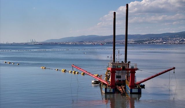 Dip çamuru temizliğinde 2,4 milyon metreküplük yeni etap