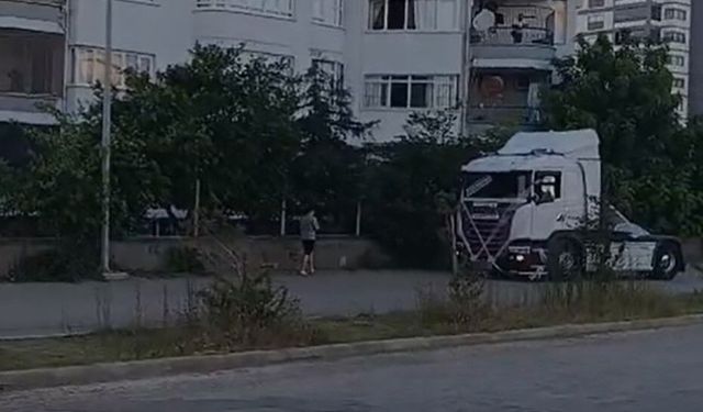 Düğün konvoyunda havalı korna çalan 8 kamyon sürücüsüne 168 bin TL ceza